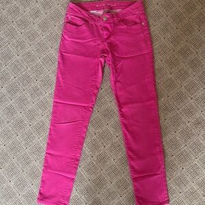 Celebrity Pink Women's Hot Pink Skinny Jeans